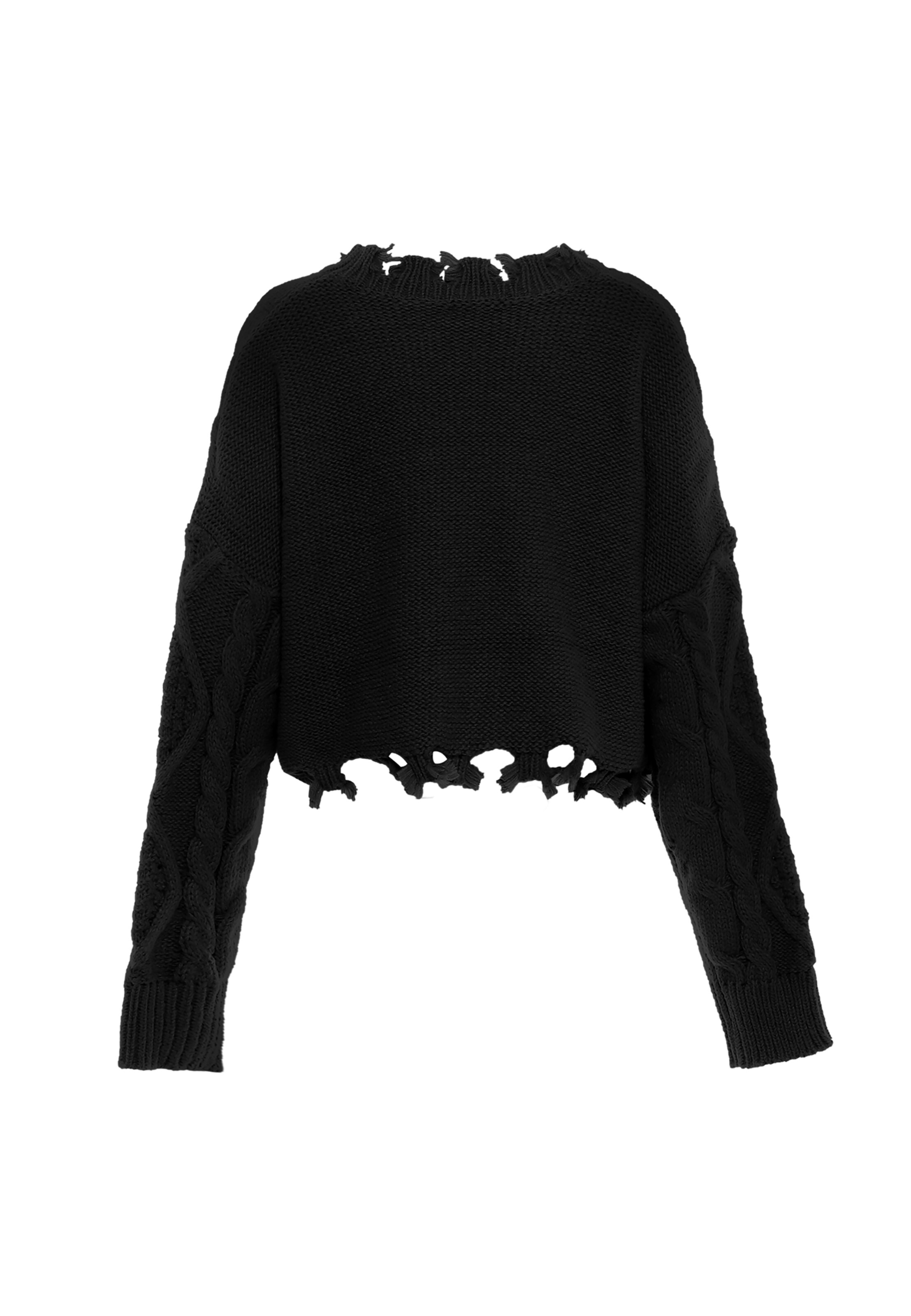 Gaya - Pullover em preto