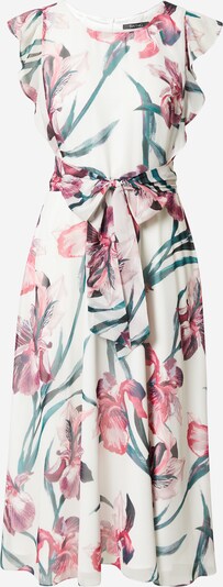 SWING Cocktailkleid in grün / altrosa / weiß, Produktansicht