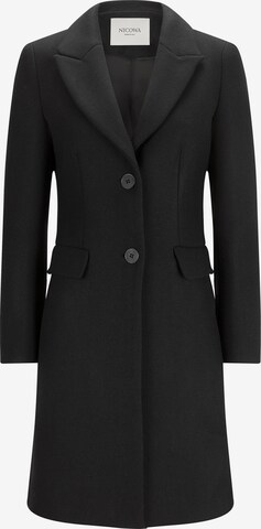 Nicowa Between-Seasons Coat 'CAPPOWA' in Black: front