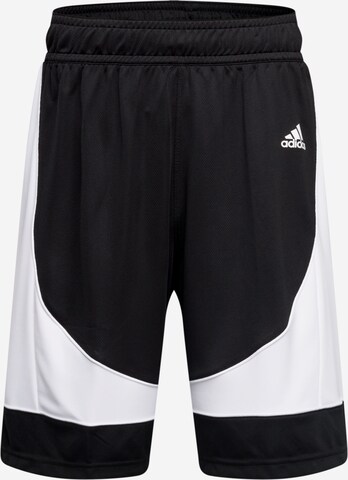 ADIDAS SPORTSWEAR Regular Workout Pants 'N3Xt L3V3L Prime Game' in Black: front