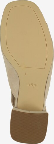 Décolleté sling di Högl in grigio