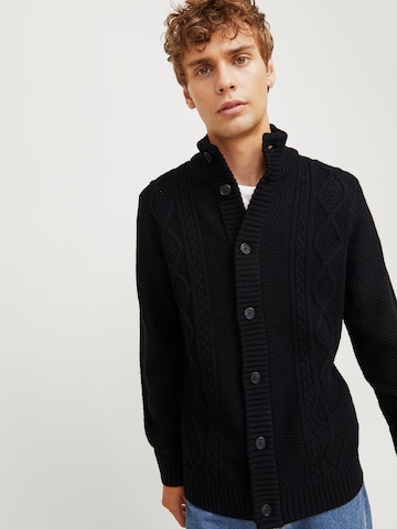 JJ Rebel Knit Cardigan 'JREBJOSH' in Black