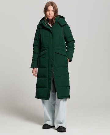 Manteau d’hiver 'Everest' Superdry en vert
