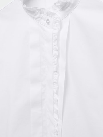 Bluză 'Carla' de la MANGO pe alb