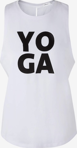 Kismet Yogastyle Performance Shirt in White: front