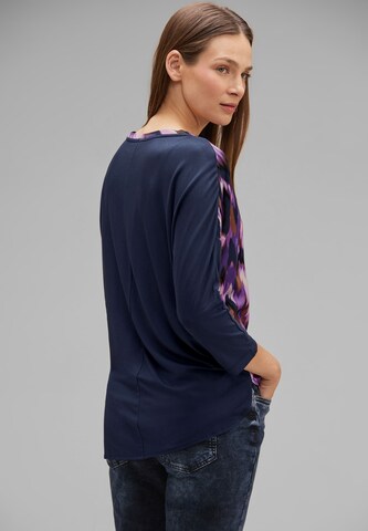 STREET ONE Shirt in Blau