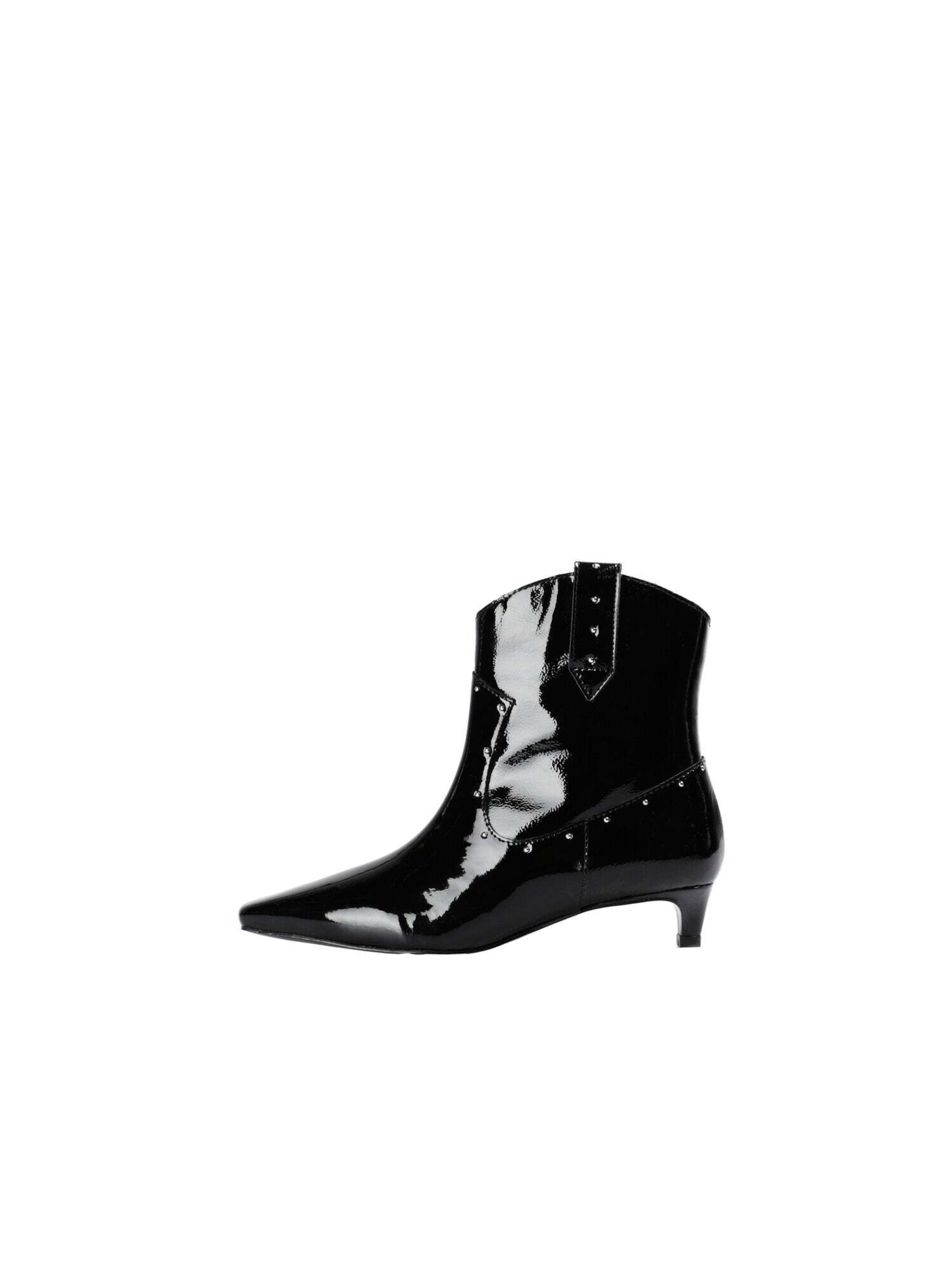 Scalpers Ankle Boots in Schwarz: Vorderseite