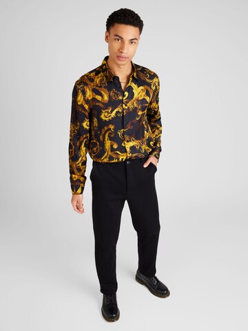 Versace Jeans Couture Comfort fit Overhemd in Zwart