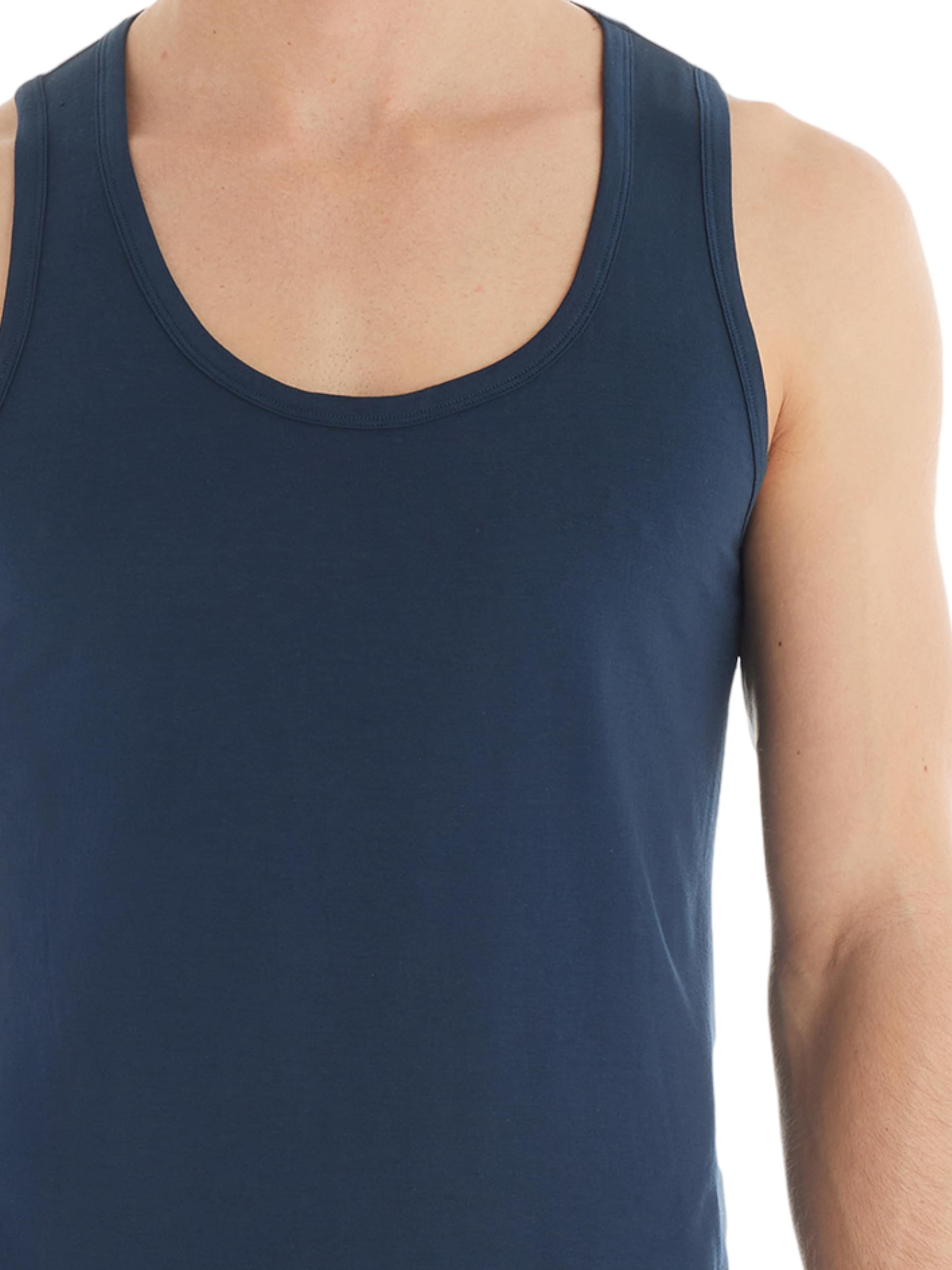 Blackspade Onderhemd in Blauw