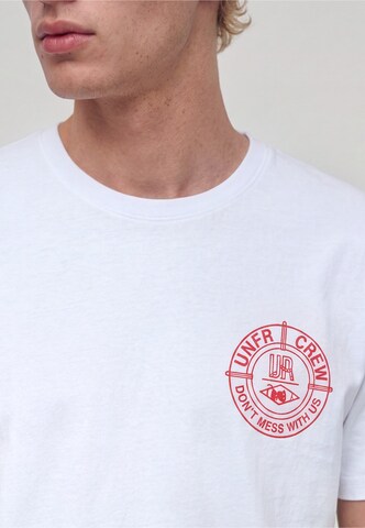 Unfair Athletics T-Shirt 'Dmwu' in Weiß