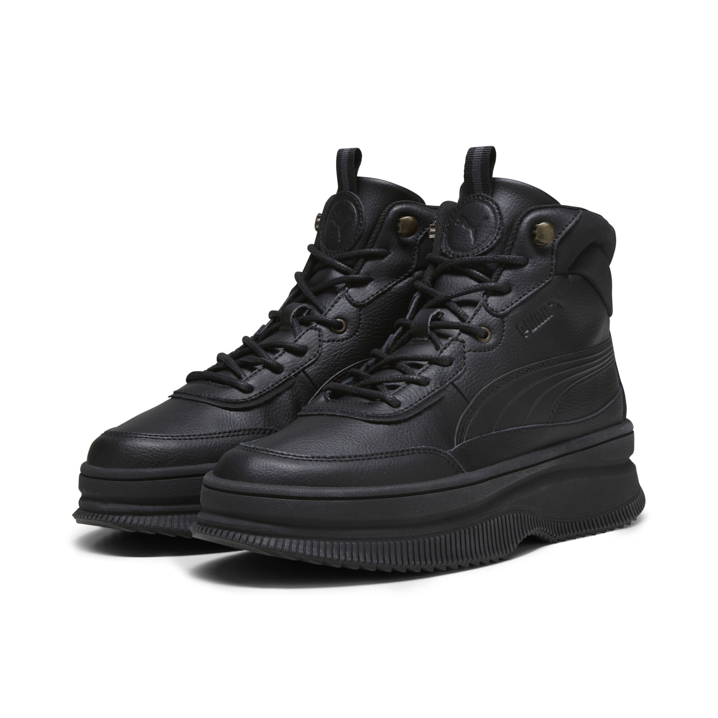 PUMA Lace-Up Ankle Boots 'Mayra' in Black