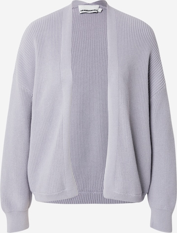 ARMEDANGELS Knit Cardigan 'VILDAANAS' in Purple: front