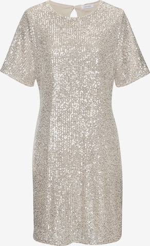 LASCANA Kleid in Beige: Vorderseite