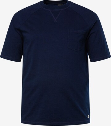 T-Shirt JP1880 en bleu : devant