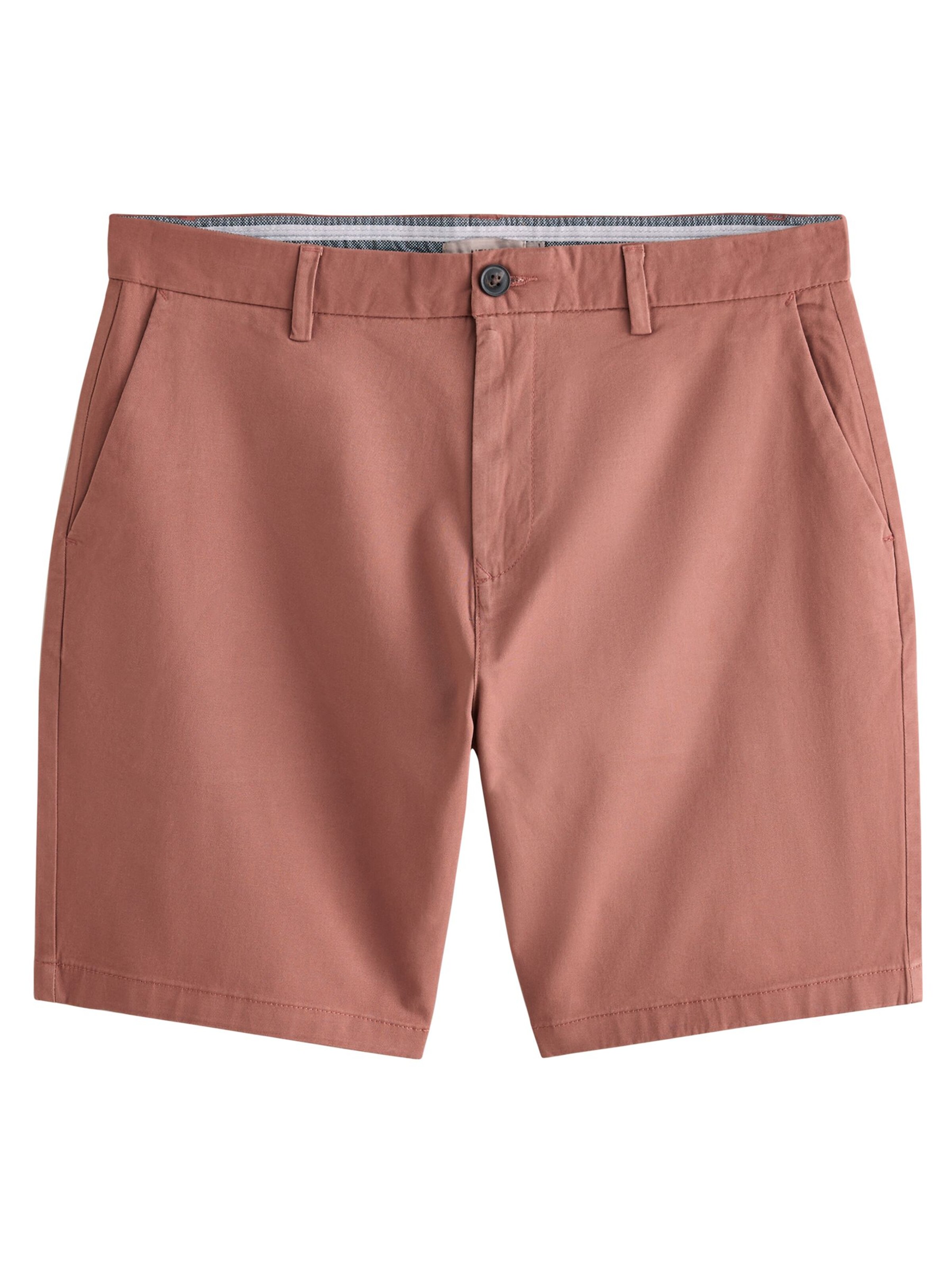 Next Regularen Chino hlače | rdeča barva: sprednja stran