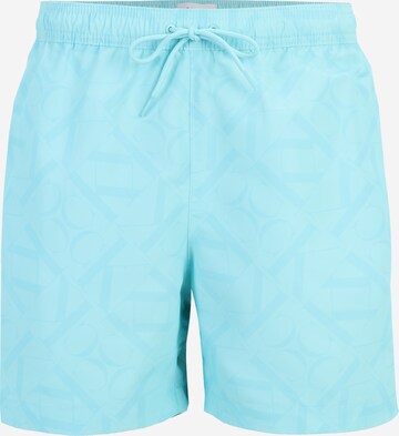 Calvin Klein Swimwear Badshorts i blå: framsida