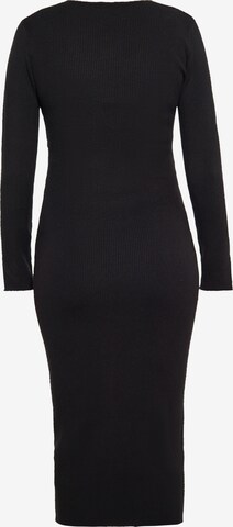 fainaPletena haljina - crna boja