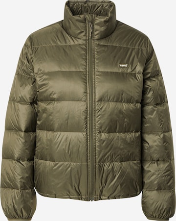 LEVI'S ® Kevad-sügisjope 'Willa Down Packable', värv roheline: eest vaates