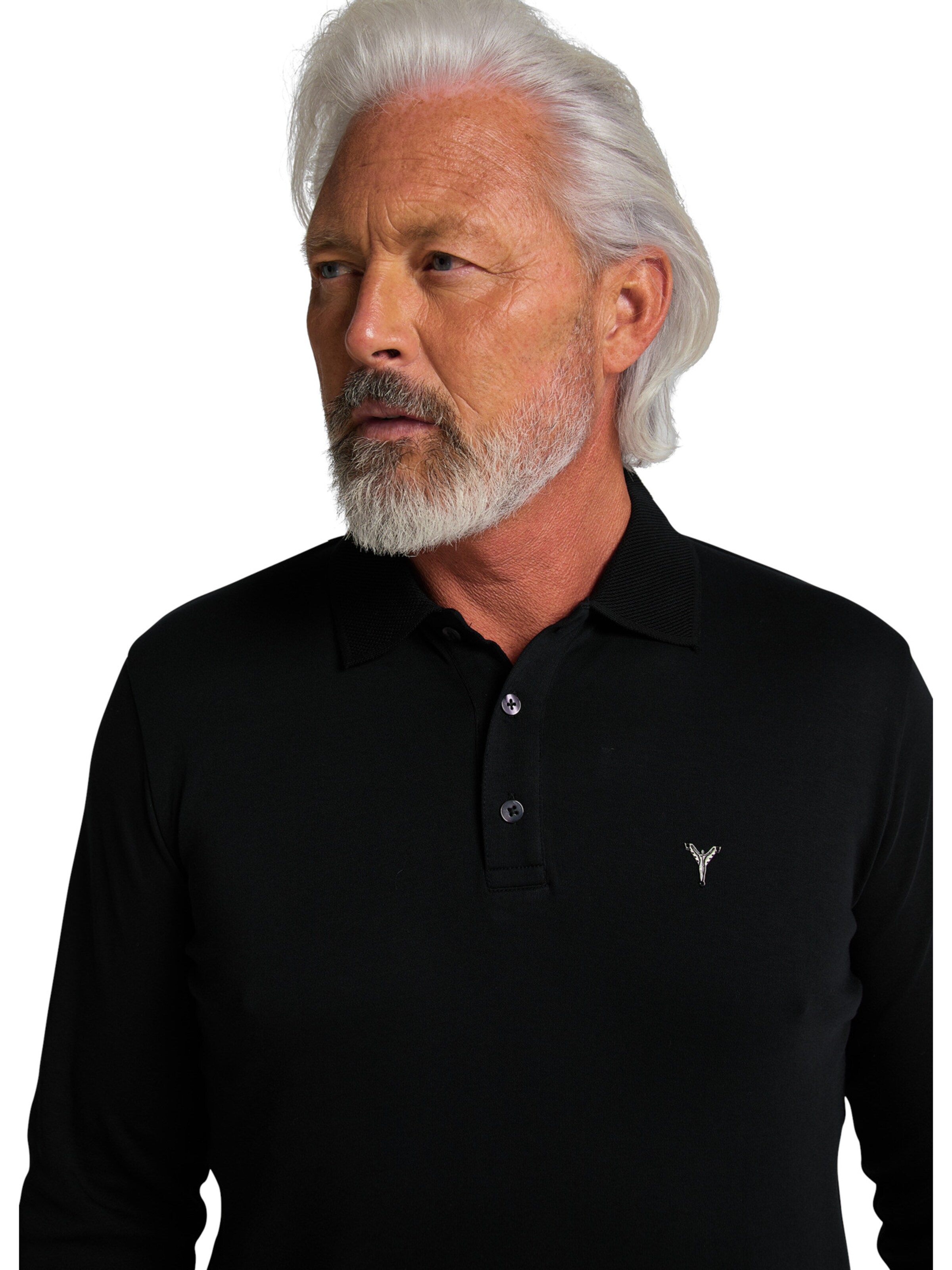 Carlo Colucci Shirt 'Camastra' in Schwarz