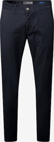 PIONEER Regular Chino Pants 'Authentic' in Blue: front