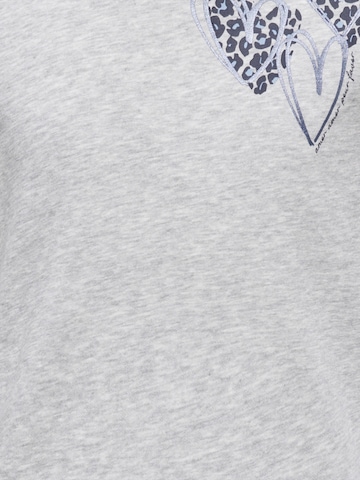 ONLY GIRLS Sweatshirt 'KOGMARY' in Grau
