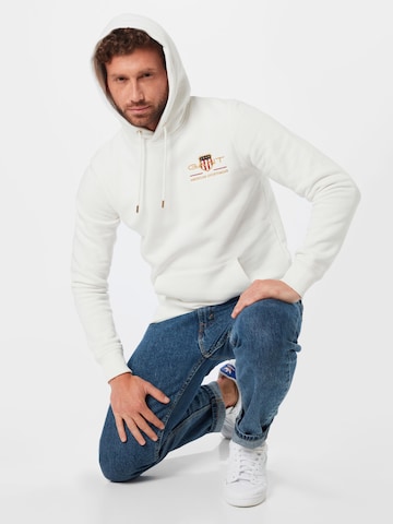 GANT Sweatshirt in Weiß