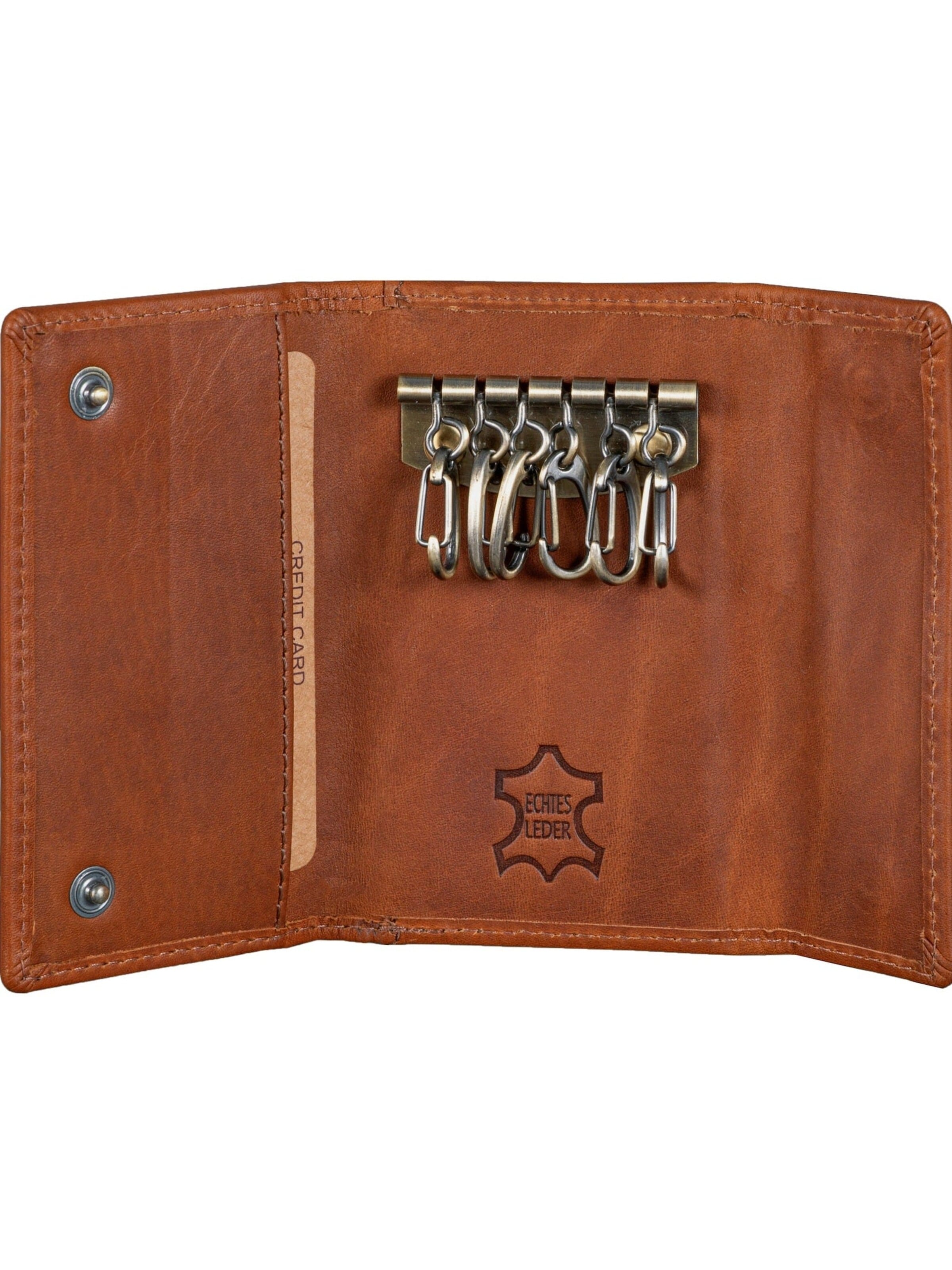 Benthill Key Ring 'Benthill' in Brown: front