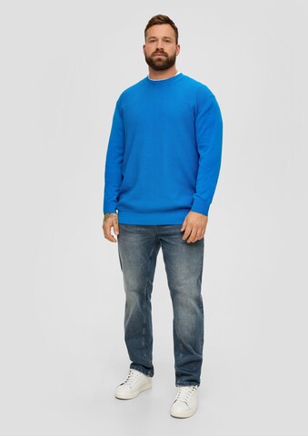 s.Oliver Men Big Sizes Pullover in Blau