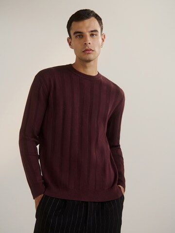 Pullover 'Sami' di Guido Maria Kretschmer Men in rosso: frontale