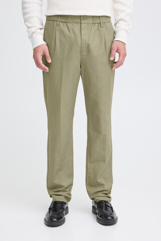 Regular Pantalon chino ' CFMarc Linen Mix ' Casual Friday en beige : devant