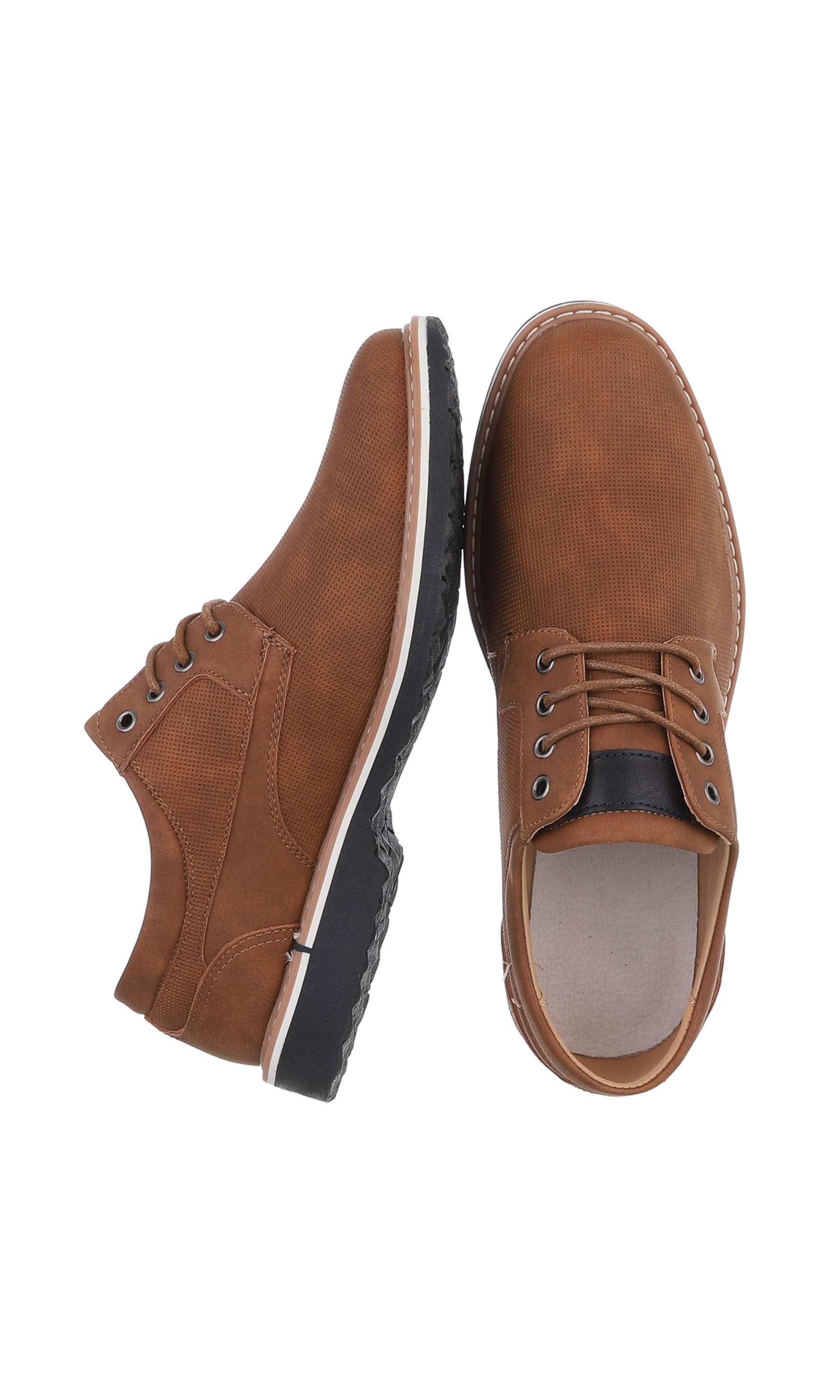 CoolWalk Lace-Up Shoes in Beige