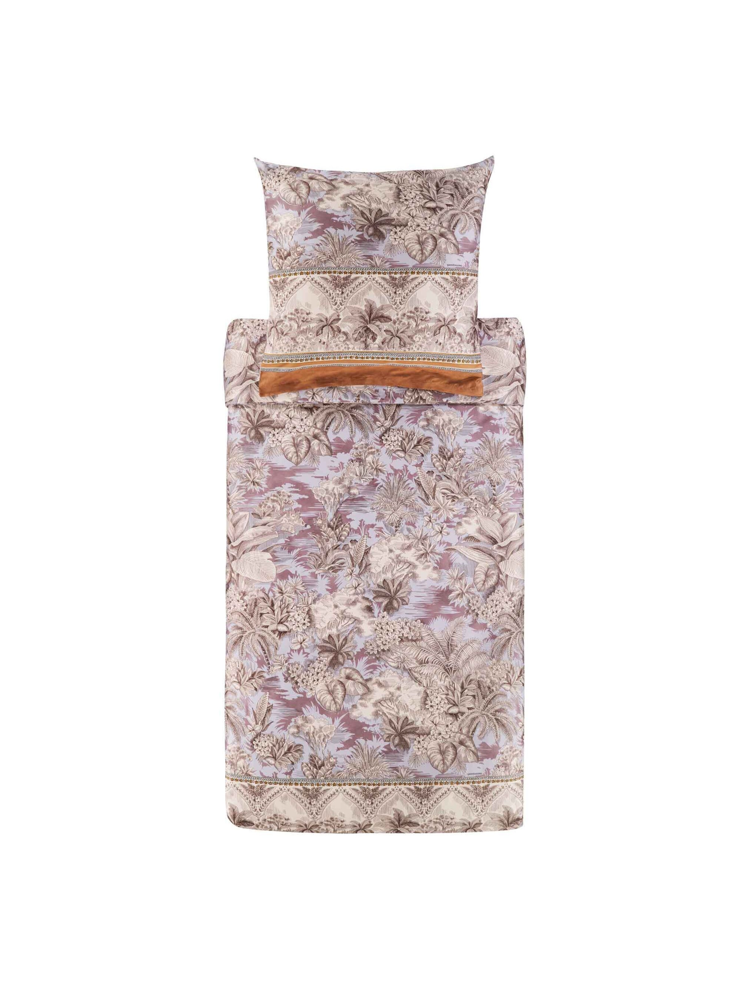 BASSETTI Bettwäsche Garnitur BOBOLI in Blau: Vorderseite