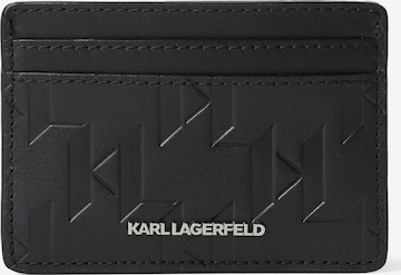 Porte-monnaies Karl Lagerfeld en noir : devant