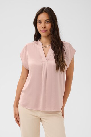 SAINT TROPEZ Blouse in Pink: front