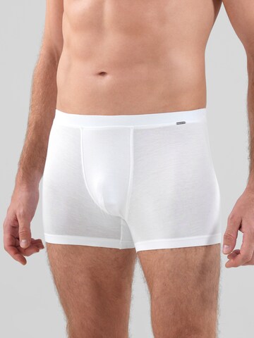 Blackspade Boxer shorts ' Silver ' in White: front
