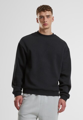 Sweat-shirt Urban Classics en noir : devant