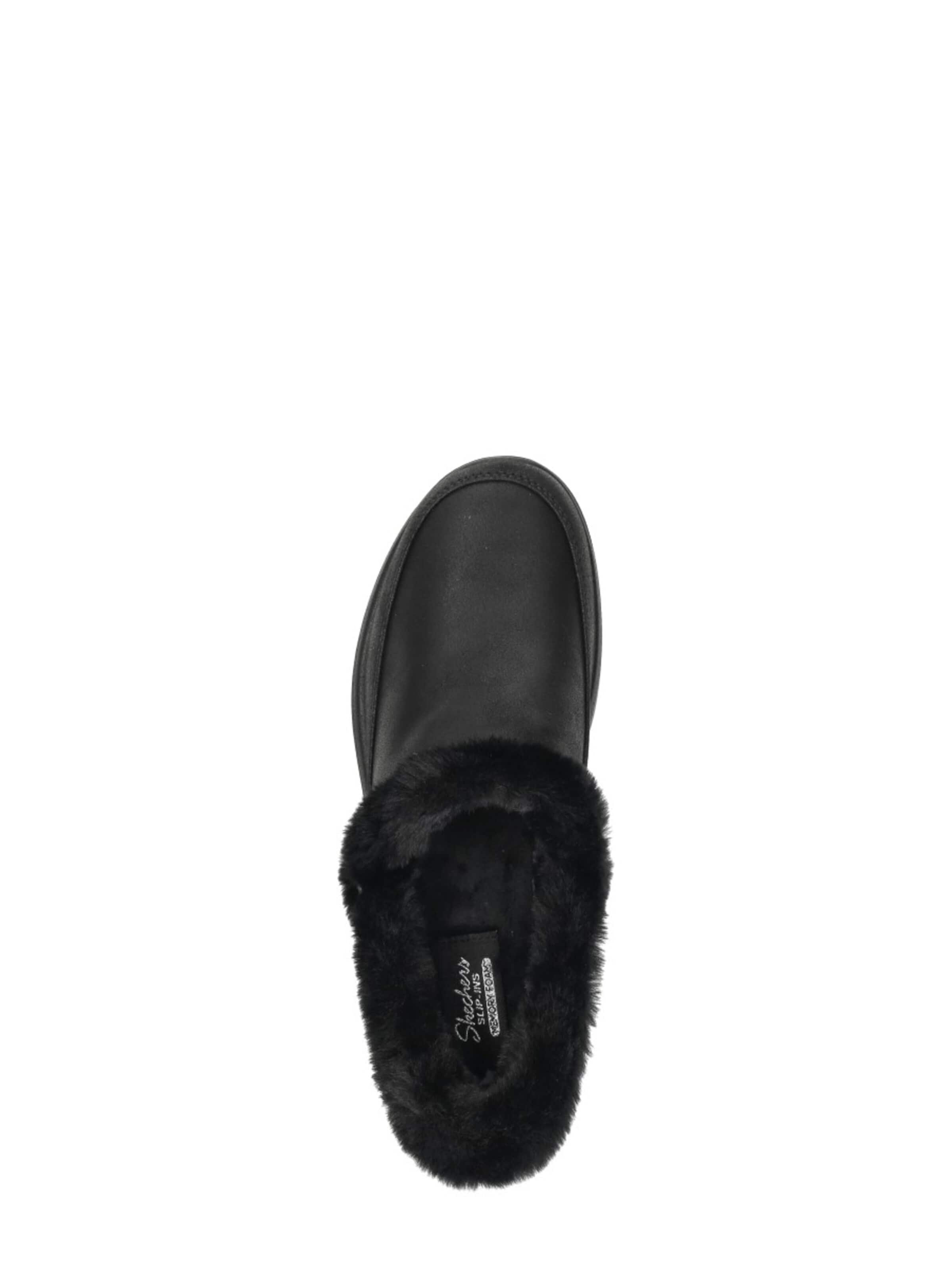 SKECHERS Huisschoenen 'Slip-Ins: Cozy Escape' in Zwart