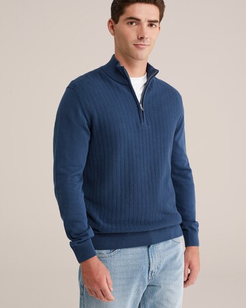 WE Fashion Pullover in Blau: Vorderseite