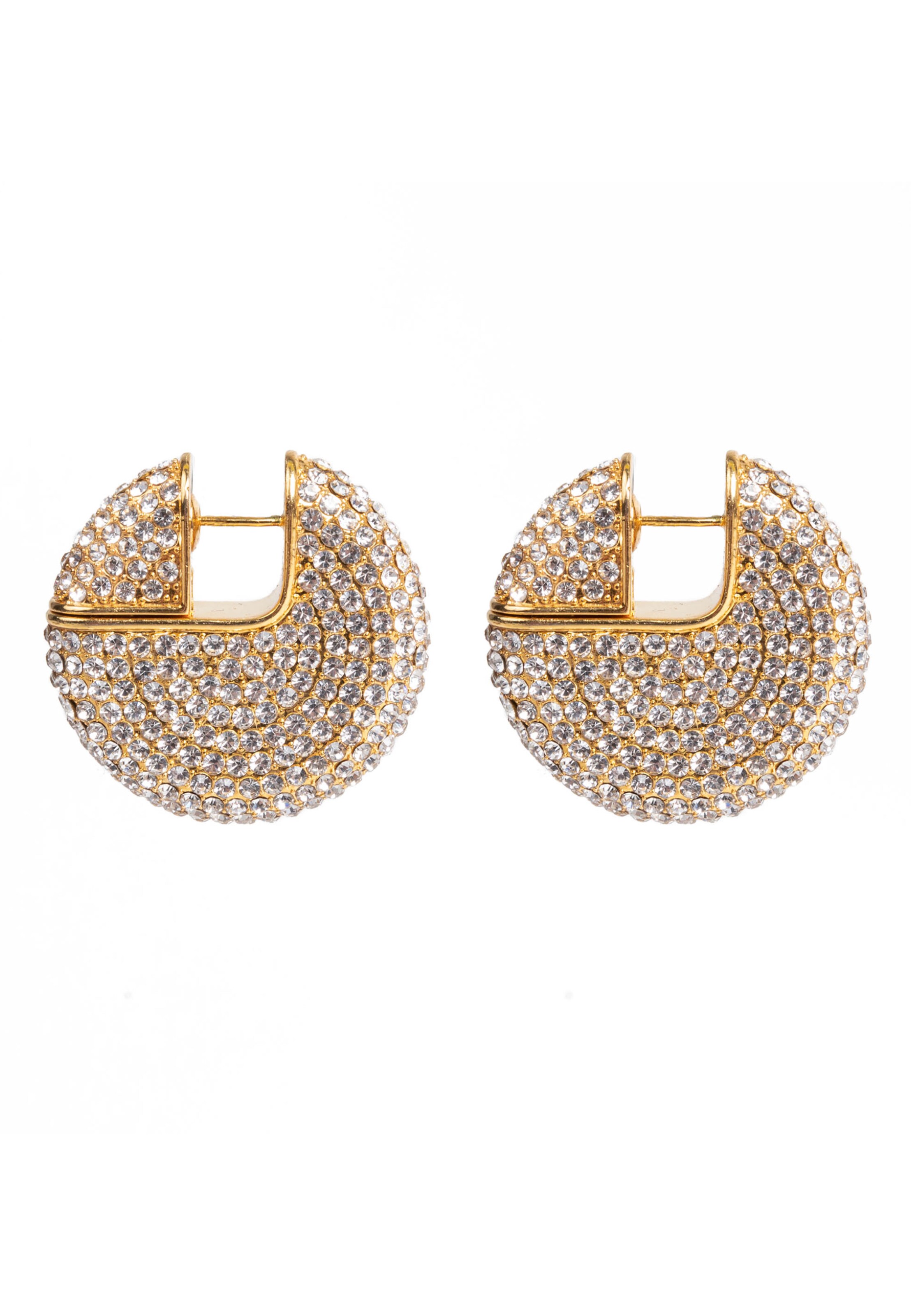 FILIPPA FIRENZE Creolen 'Lunatic' in Gold: Vorderseite