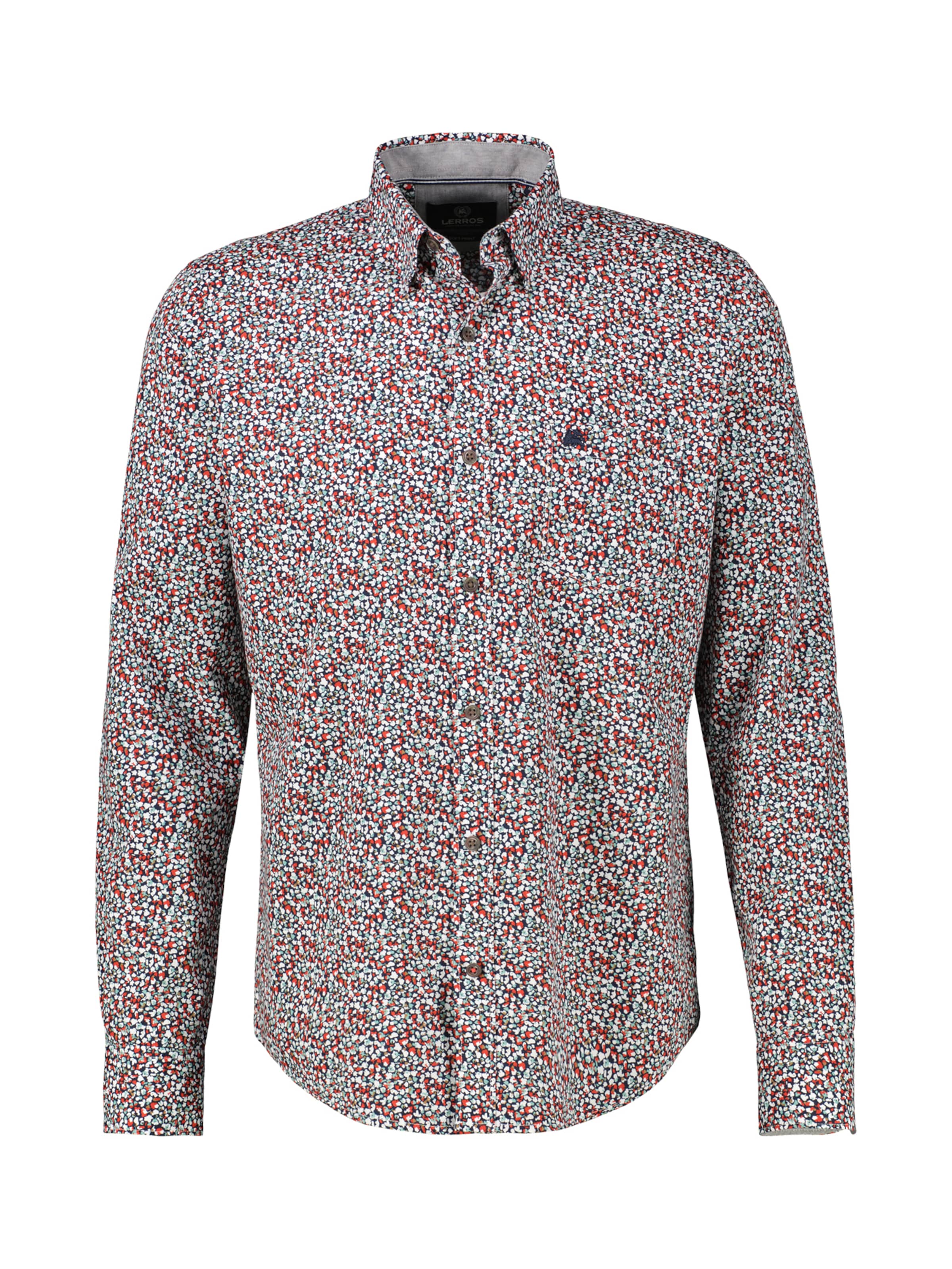 LERROS Regular Fit Hemd in Rot: Vorderseite