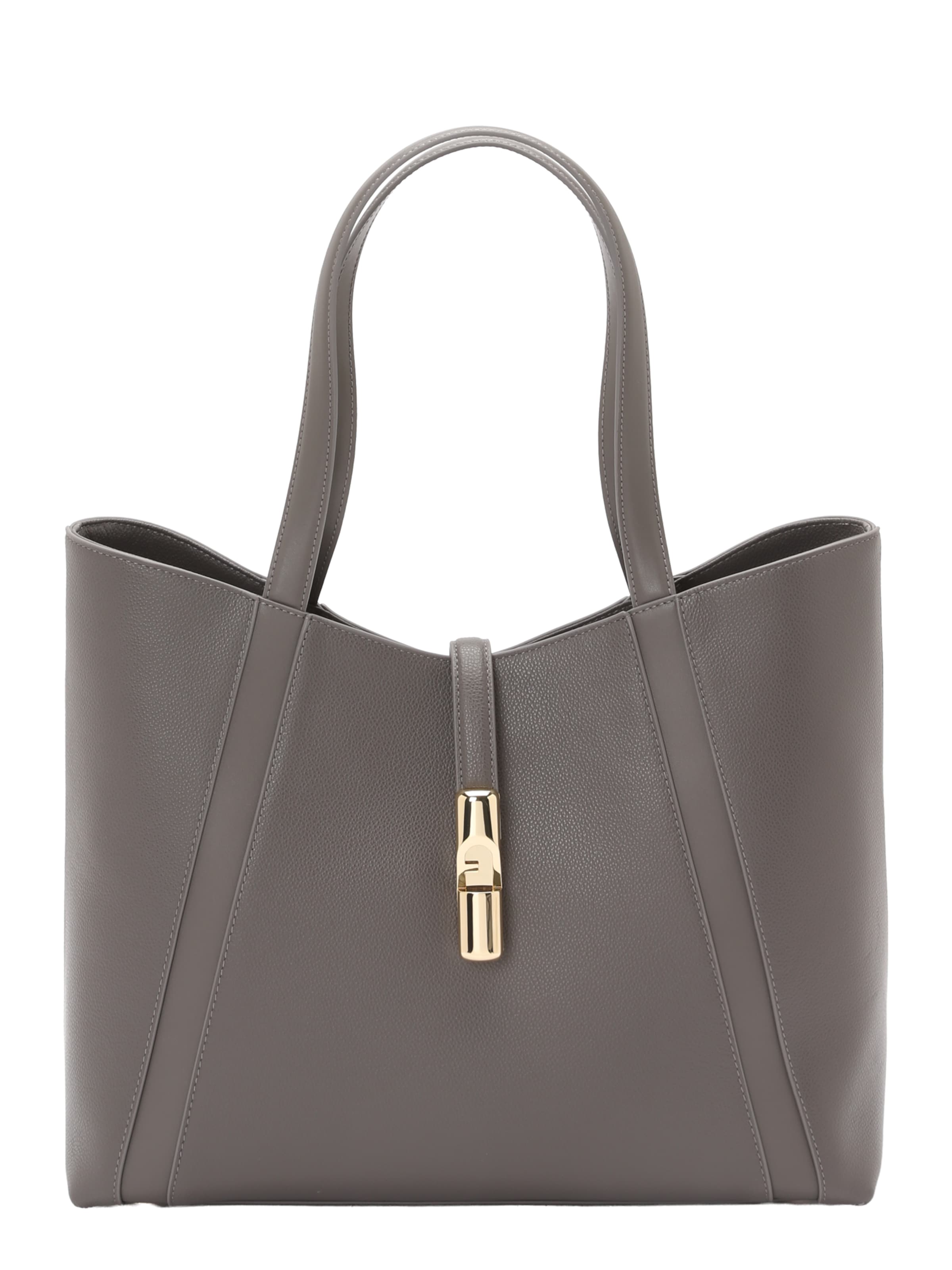 FURLA Μεγάλη τσάντα 'GOCCIA' σε γκρι: μπροστά