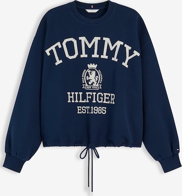 TOMMY HILFIGER Суичър 'VARSITY CREST' в синьо: отпред