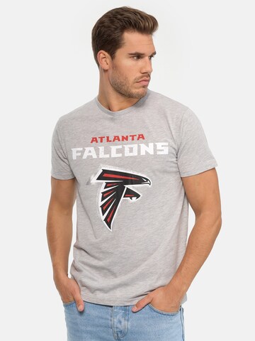 Recovered Shirt 'Falcons Core' in Grijs