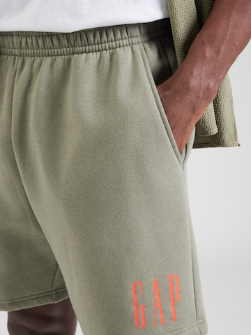 Loosefit Pantalon GAP en vert