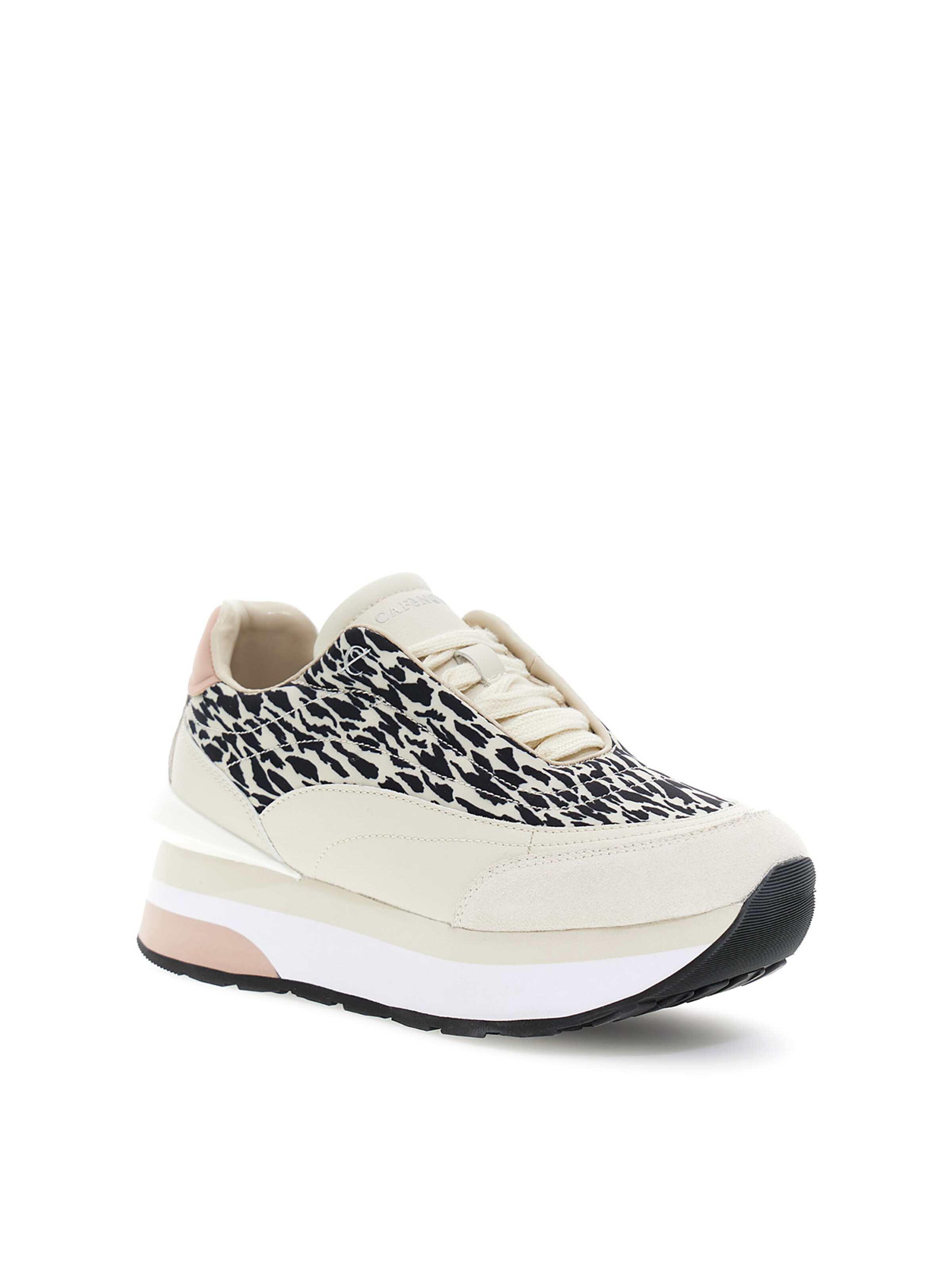CAFè NOIR Sneakers laag in Beige