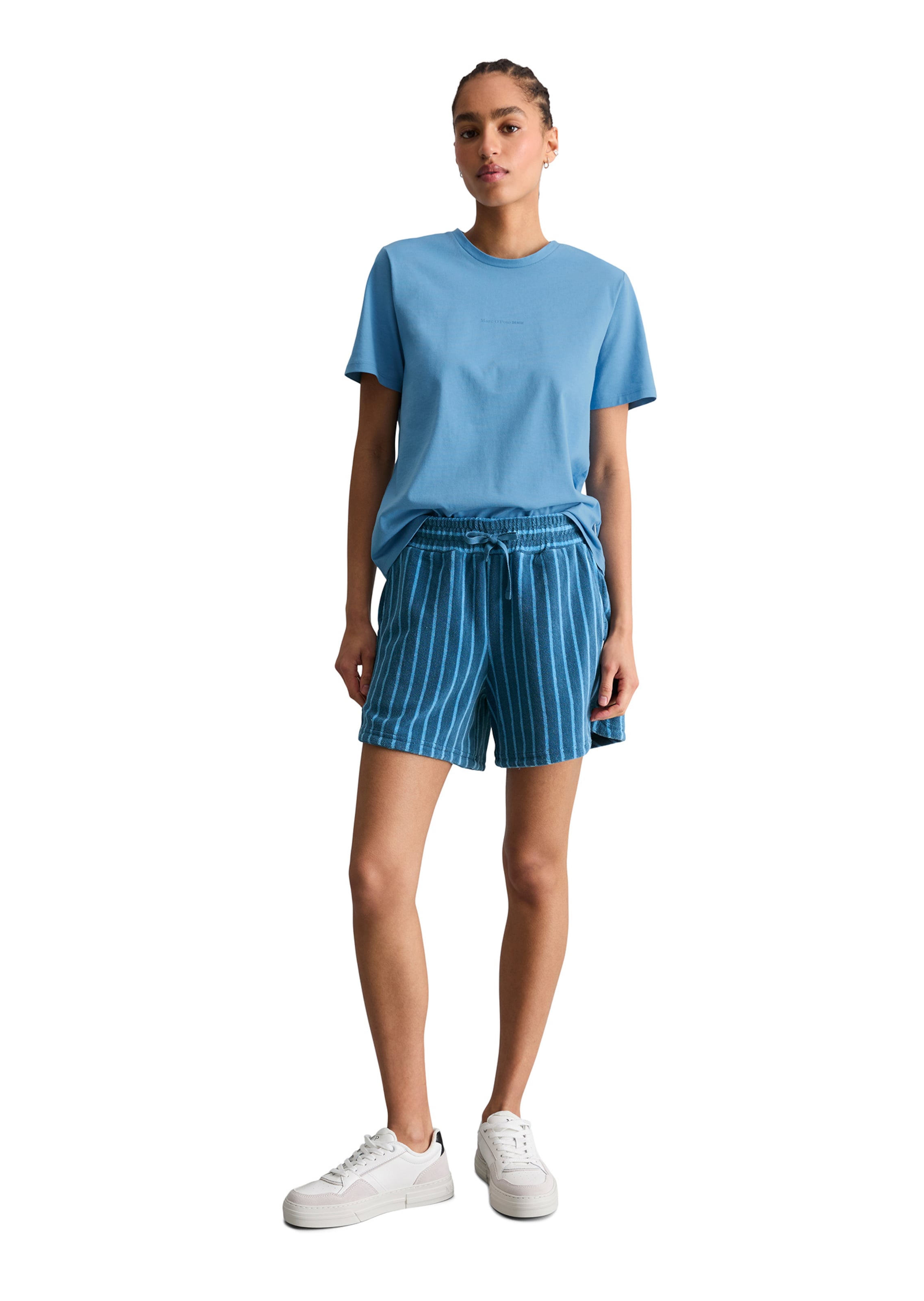 Marc O'Polo DENIM Regular Broek in Blauw