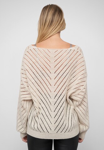 Cloud5ive Pullover 'Knit' in Beige