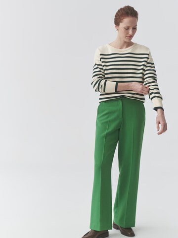 Regular Pantalon à plis 'Zariana 1' TATUUM en vert