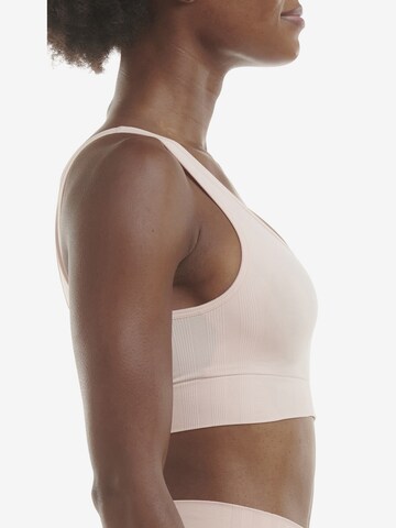 ADIDAS SPORTSWEAR Bustier Bustier ' SCOOP LOUNGE BRA ' in Beige