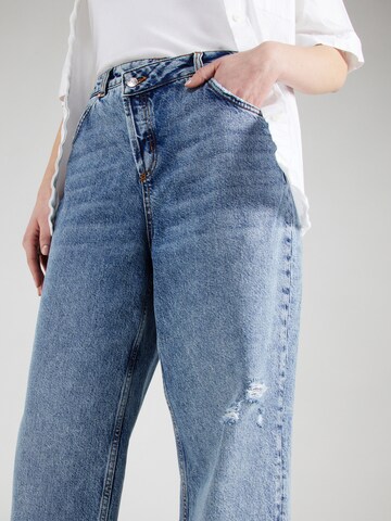 HUGO Wide Leg Jeans 'Gisanna' i blå